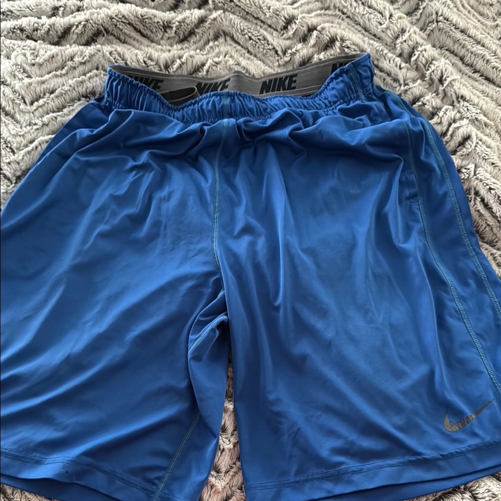 Nike Men's Blue Athletic Shorts